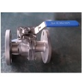 Stainless Steel High Platform Flanged 3pc Ball Valve