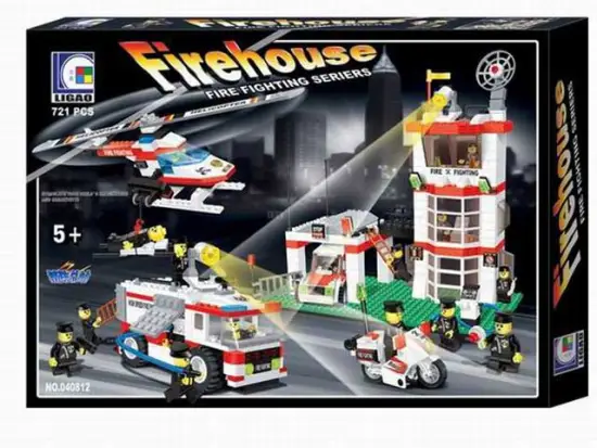 Firehouse series (721 PCS)