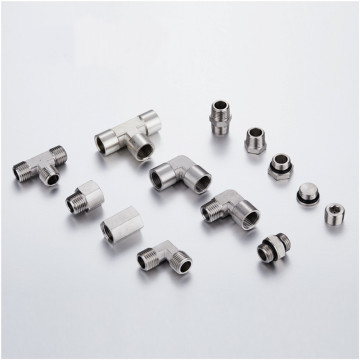 Isaiah Low Price Nickel Plated Male Thread Transition Brass Pipe Fitting