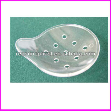 plastic material nine hole medical eye shield