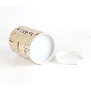 Wholesale custom cardboard snack cylinder tube box