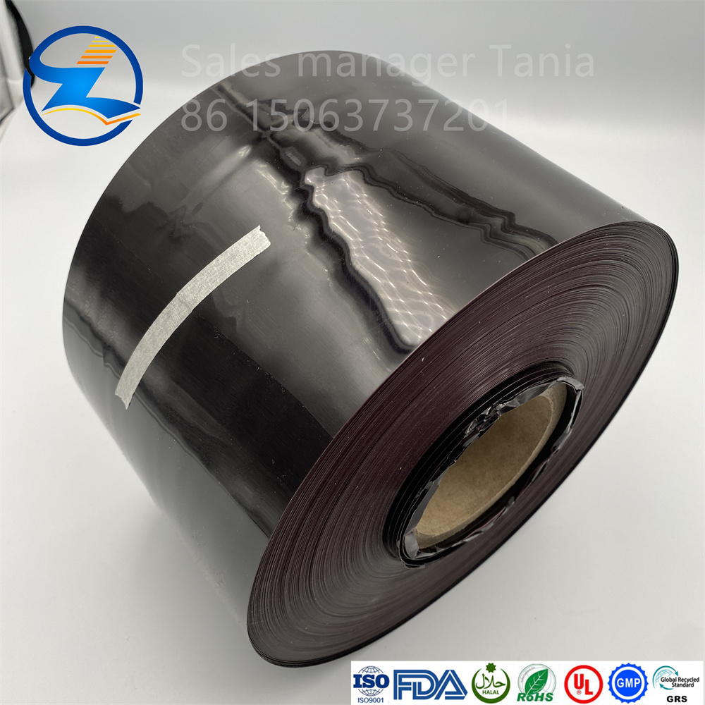 Brown Opaque Pharmaceutical Pvc Film 8 Jpg