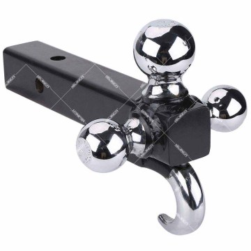 Multi Ball Mount dengan Hook Class III/IV Serbuk Hitam Lembat Halangan Hitch Manufacturer