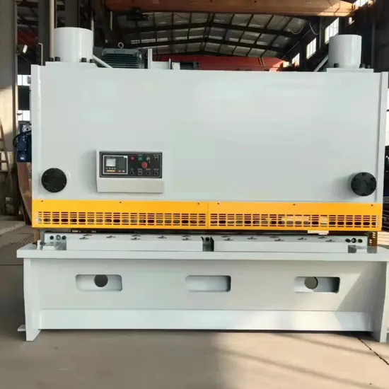 QC12K-10X4000 Hydraulic Sheet Steel Shearing Machine