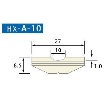 Customized processing of ceramic welding pads