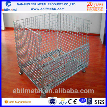 High Quality stackable storage wire mesh container
