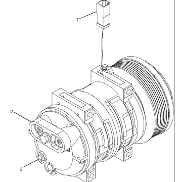 Wheel loader 994F compressor assembly 2174448/217-4448
