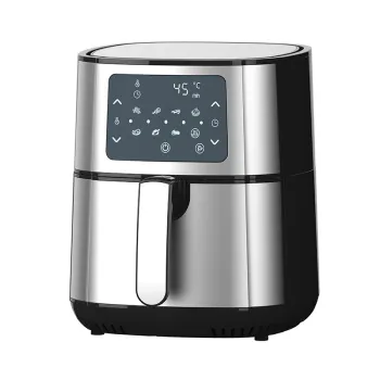 Stainless steel housing air fryer oven industrial large control panel kitchen air fryers