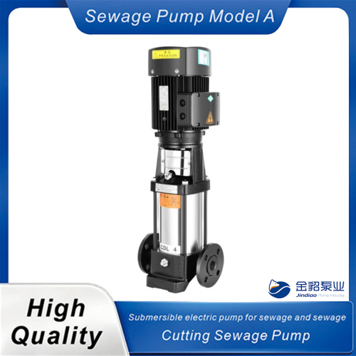 Bomba multietapa vertical de acero inoxidable