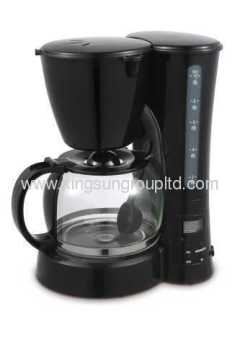 10-12 Cups Timer Drip Coffee Maker Made In China 