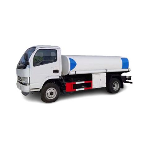 Truk tangki air aluminium truk bundar 4x2