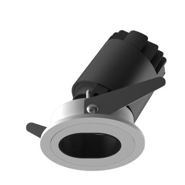 6W Led recessed adjustable round modular spot light