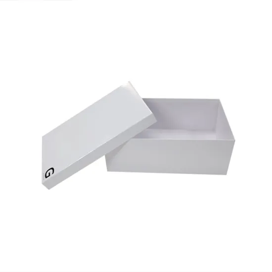 Custom White Two Pieces Shoes and Appreal Box