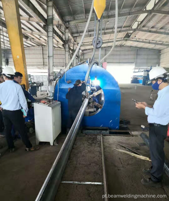 Máquina de soldagem de pólo rodoviário cônico