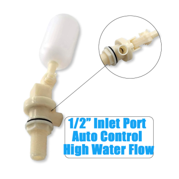 Factory Price High Flow Plastic Water Level Balance Float Ball Valve - 1/2 Inch Male Thread