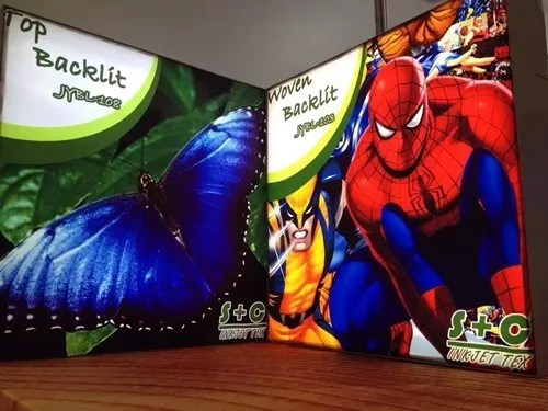 the stain flag fabric with rich hand feeling has good color representation