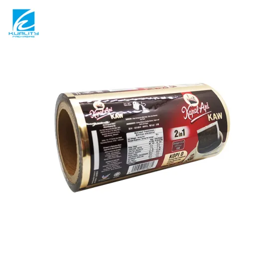 Custom Printed PET Aluminum Foil Instant Coffee Powder Packaging Film