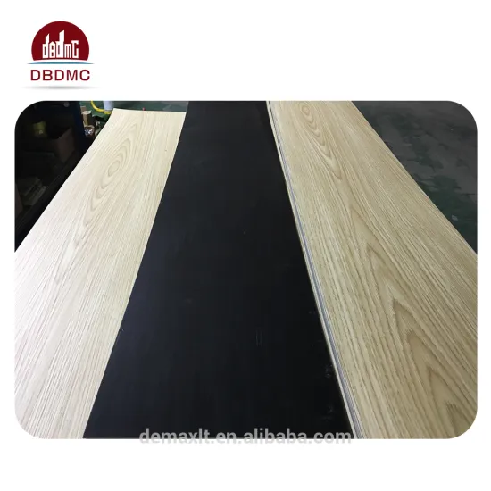 5mm Green commercial Use Luxury Click Lock PVC Flooring Plank