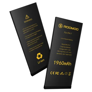 New 1960mah lithium batteries cell phone oem replacement phone internal battery for iphone 7G battery