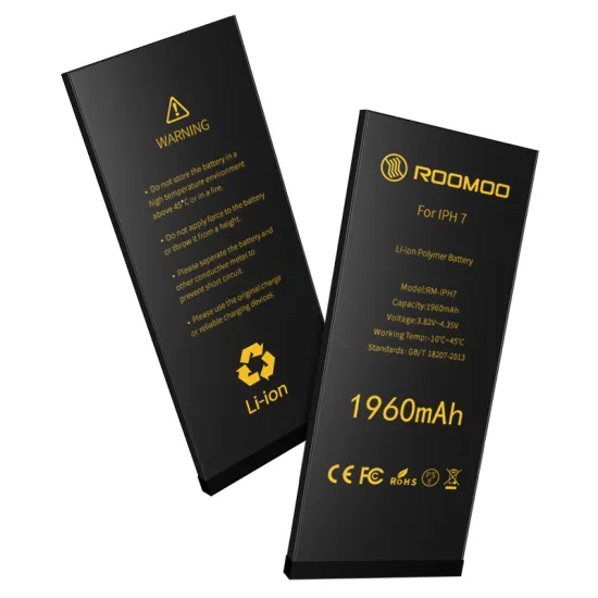 New 1960mah lithium batteries cell phone oem replacement phone internal battery for iphone 7G battery