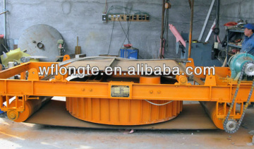 Suspension air cooling electro magnetic separator