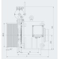 Gearless Traction Machine Double Wrap