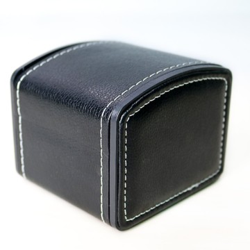 Classical High End Black PU Leather Watch Packaging Box