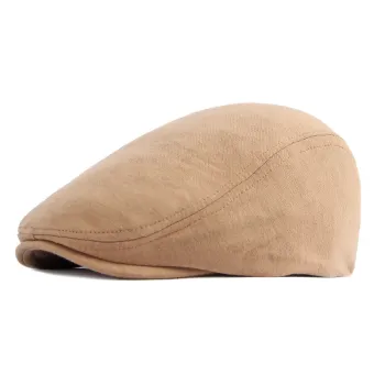 Men's Flat Cap Gatsby Newsboy Hat Driving Cabbie Hunting Cap
