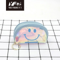 Smile face laser TPU coin purse