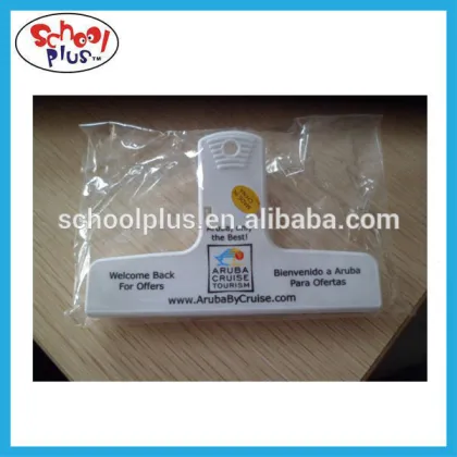 15cm jumbo plastic clips for logo printing