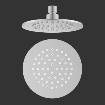 Stainless Steel 316 Rainfall Shower Head 4mm Thickness