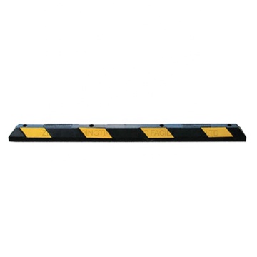 2023 Hot Sale Garage Rubber Wheel Car Stop Parking Block