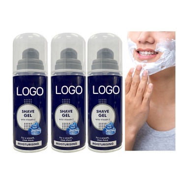 Factory Wholesale Organic Beard and Hair Care Sensitive Skin Shaving Gel/Cream OEM ODM