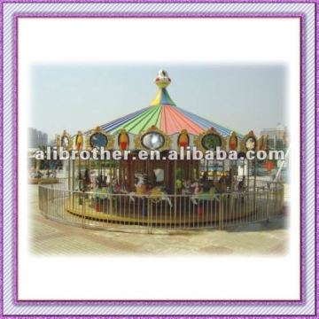 Grand 3 seats playground carousel