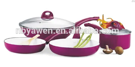 2014 Hot Sale 4 pcs Ceramic Cookware Set