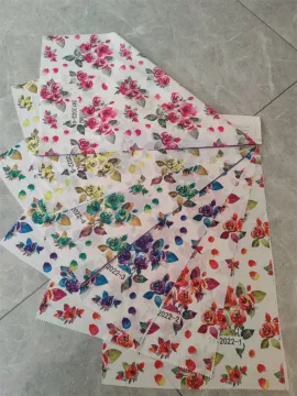 Breathable Lamination Linen Digital Printed Fabric