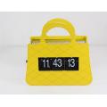 Damenhandtasche Lustige Flip Clock