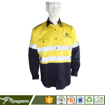 3M Clear Reflective Tape Work Shirts For Firefighter