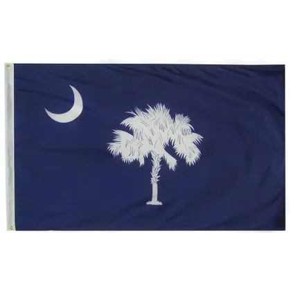 High quality 3x5 Ft South Carolina State Flag