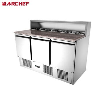 CE Professional 390L Εστιατόριο στέκεται σαλάτα ψυγείο Cooler Saladette Fridge