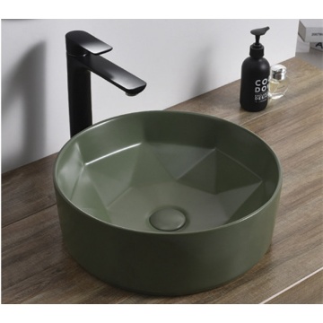 Modern Sanitary Ware Matte Black Ceramic Sink