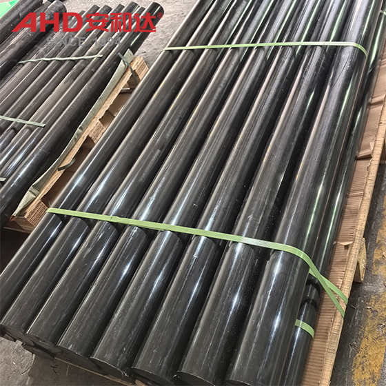 100mm Polyethylene HDPE Rod Black