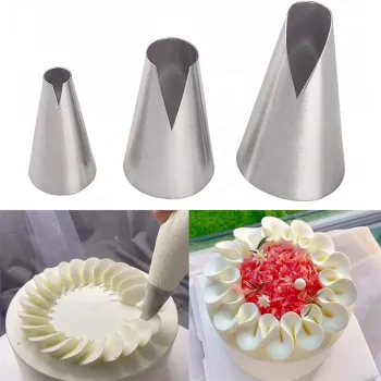 Stainless Steel Pastry Tips Kit for Cake and Cookie Decorating