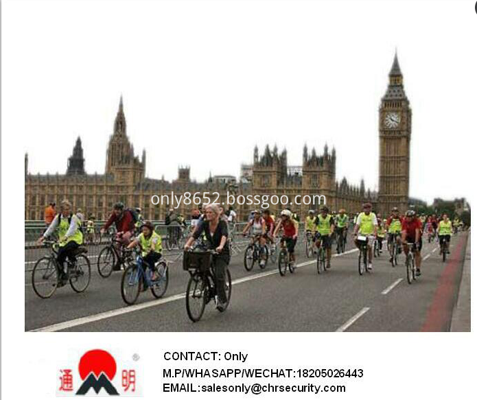 Reflective cycle vest