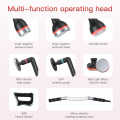 8 en 1 vacío RF Gua Sha raspado masaje EMS Meridian Brush máquina de cuidado de la salud