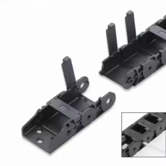 Plastic Drag Chain for Semi-Closed Inner Height 18 Cable Carrier Chains