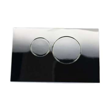 Panel Penggantian Tangki Tangki Air Dual Flush Plate yang dipasang di dinding