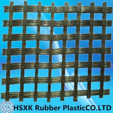 high tensile strength bitumen PET geogrid polyester geogrid asphalt geogrid warp knitted geogrid