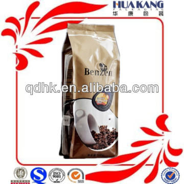 plastic food packaging heat sealable bag coffee bags with valve wholesale packaging bag