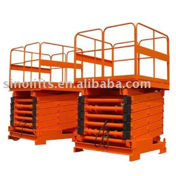 power operated Movable scissor Lift Table